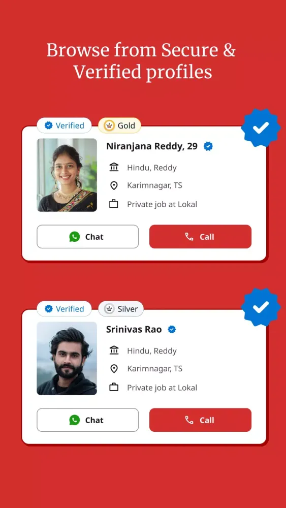 Karimnagar Lokal Matrimony App Screenshots