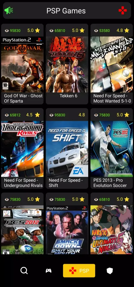 PS2 ISO Games Emulator 2025应用截图