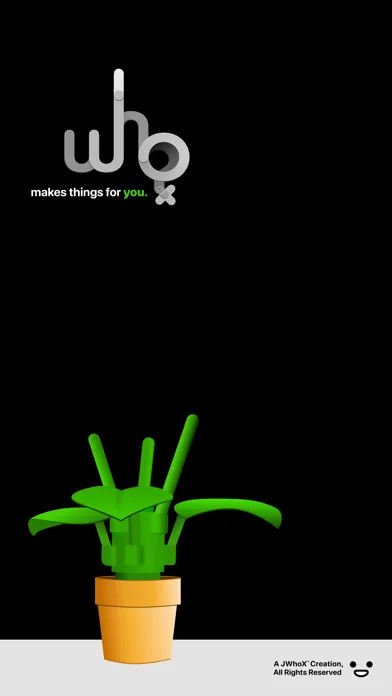 Capturas de tela do JWhoX GET I Am Planty Sticker
