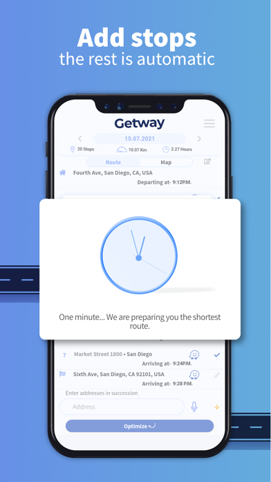 Route Planner - GetWay‎ Screenshots