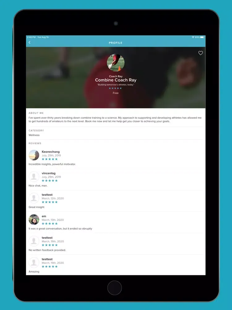 Tangkapan layar MiTi iPad 