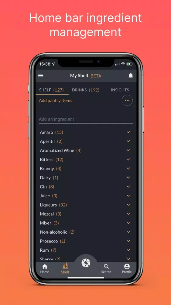Screenshot di Sidecar - A cocktail community