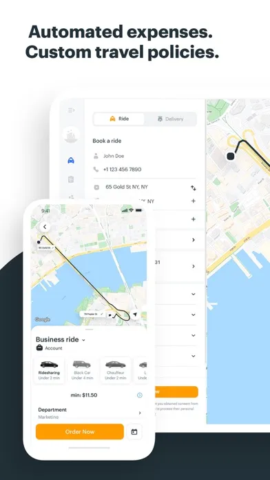 Gett - Ground Transportation স্ক্রিনশট