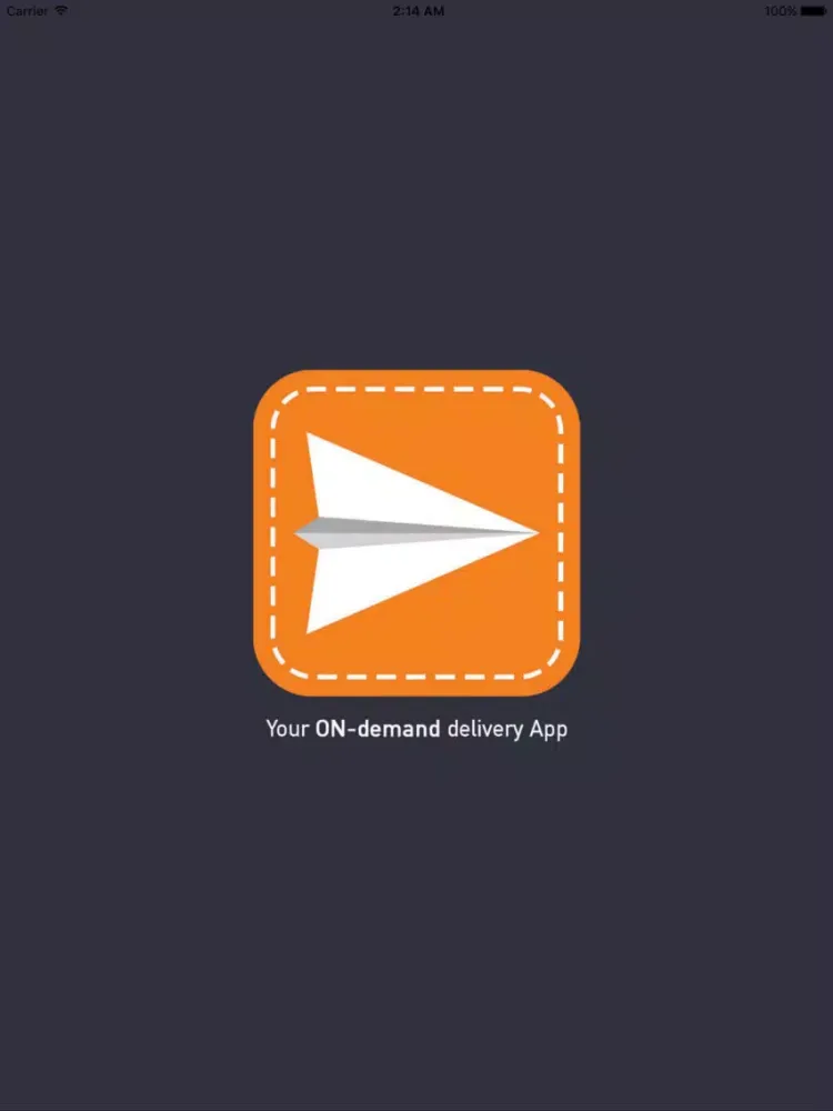 Ảnh chụp màn hình của VOO Delivery iPad 