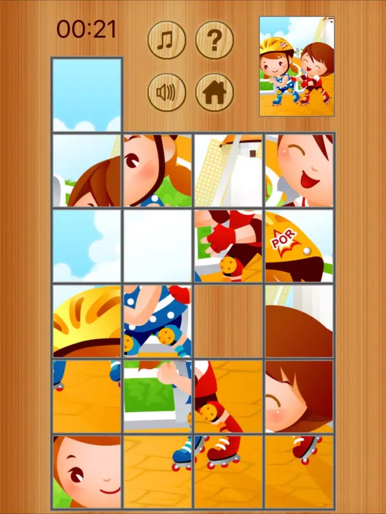 Slide Jigsaw Puzzle iPad  سکرین شاٹس