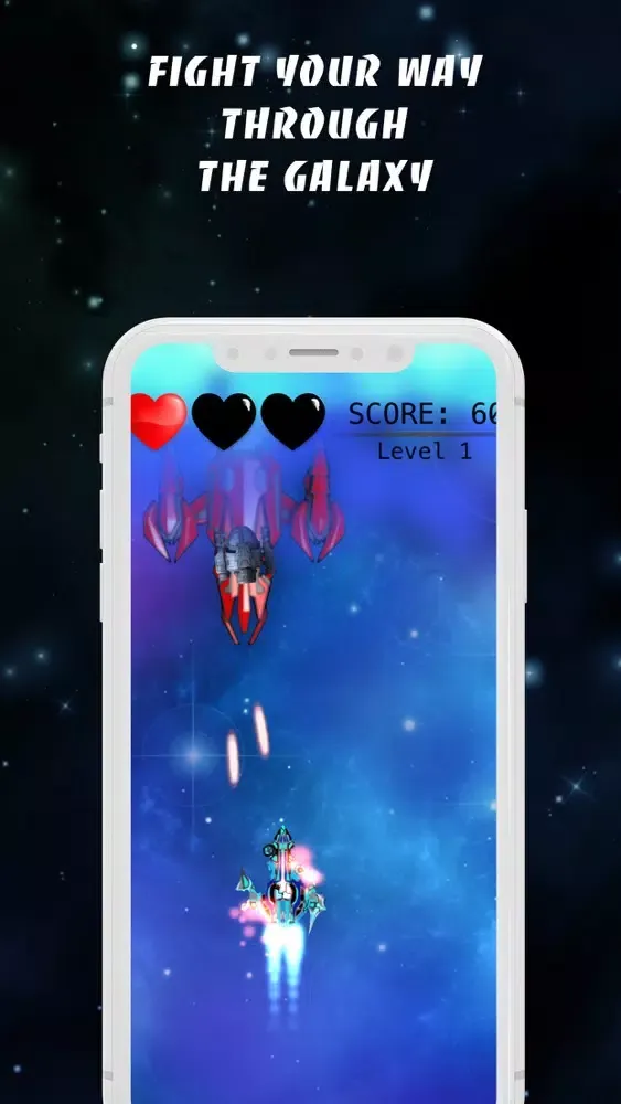 Galaxy Fighter: Be the hero! Ekran Görüntüleri