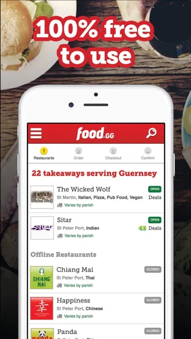 Food.gg - Guernsey Takeaway スクリーンショット