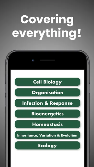 GCSE Biology Revision Ekran Görüntüleri