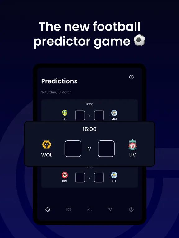 Golden Goals Game iPad  Screenshots