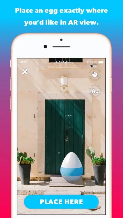 Heya: place eggs in AR! Ekran Görüntüleri