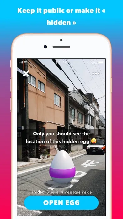 Heya: place eggs in AR! Ekran Görüntüleri