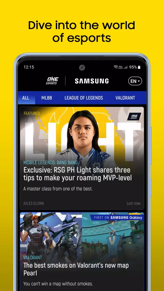 ONE Esports Screenshots