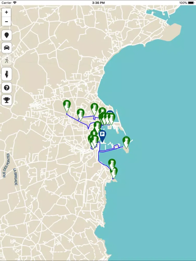Guernsey History Trails iPad  Screenshots