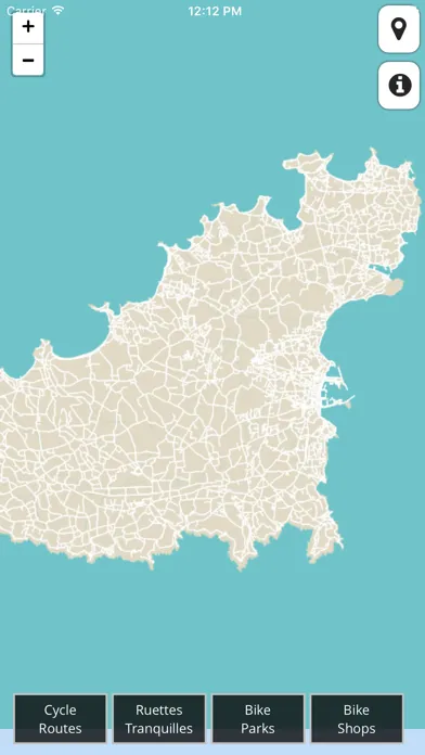 Capturas de tela do Walking & Cycling Guernsey
