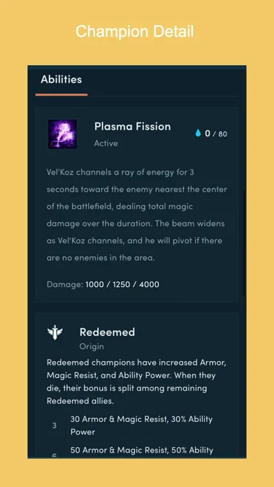 Tangkapan skrin TFTatics - TFT Guide