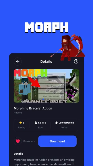 Capturas de tela do Top Mods: Minecraft PE Addons
