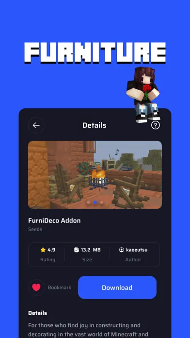Capturas de tela do Top Mods: Minecraft PE Addons
