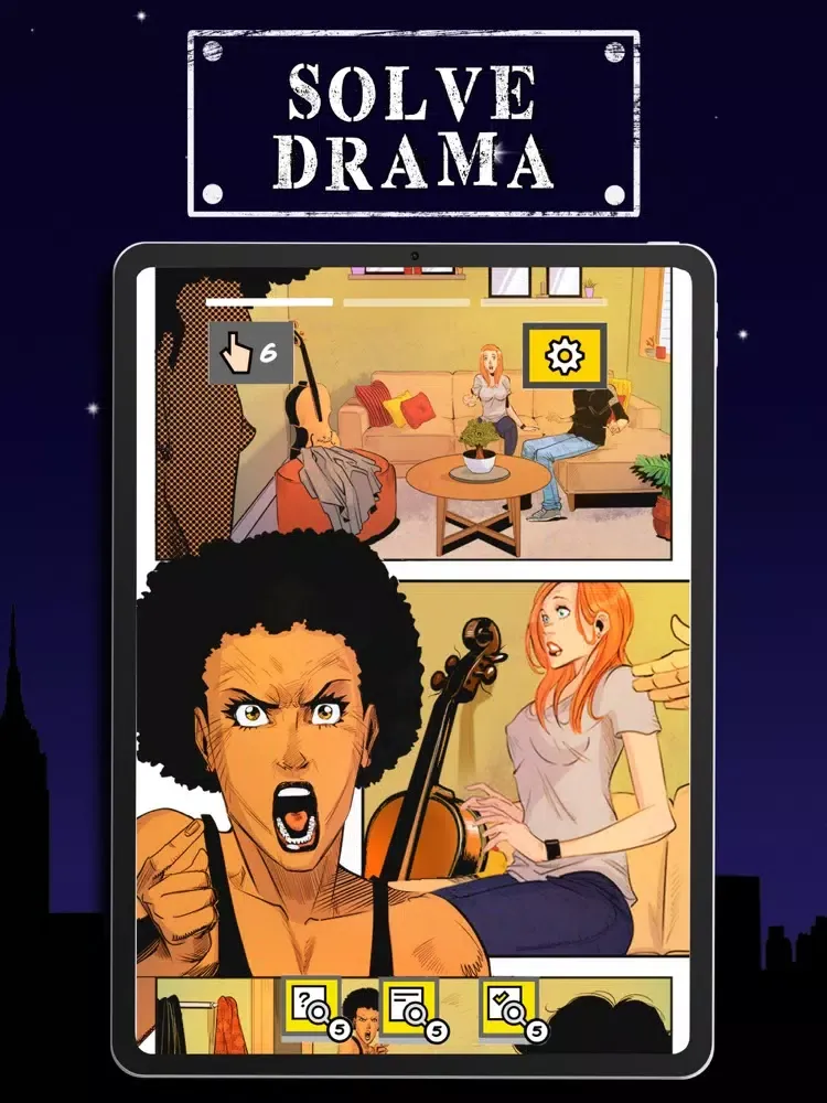 Скриншоты Uncrime: detective games iPad 