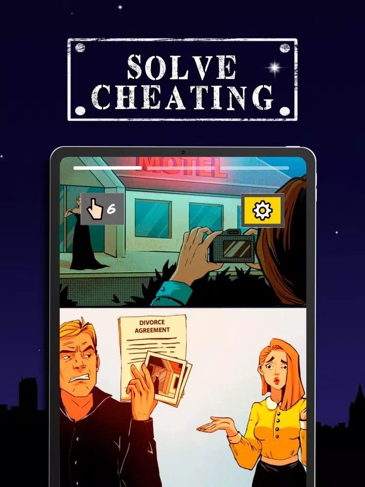 Скриншоты Uncrime: detective games iPad 