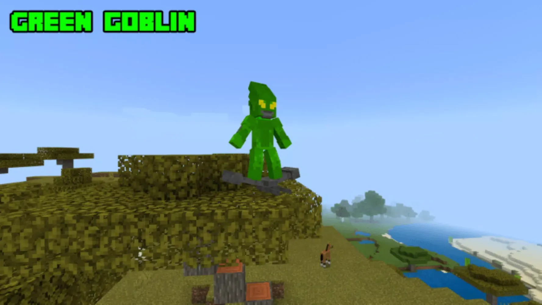 Скриншоты MCPE Spidermod
