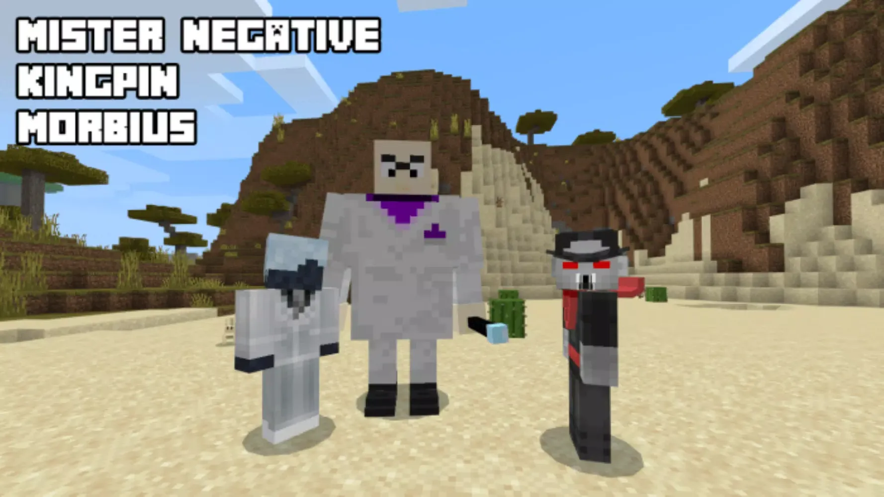 Скриншоты MCPE Spidermod