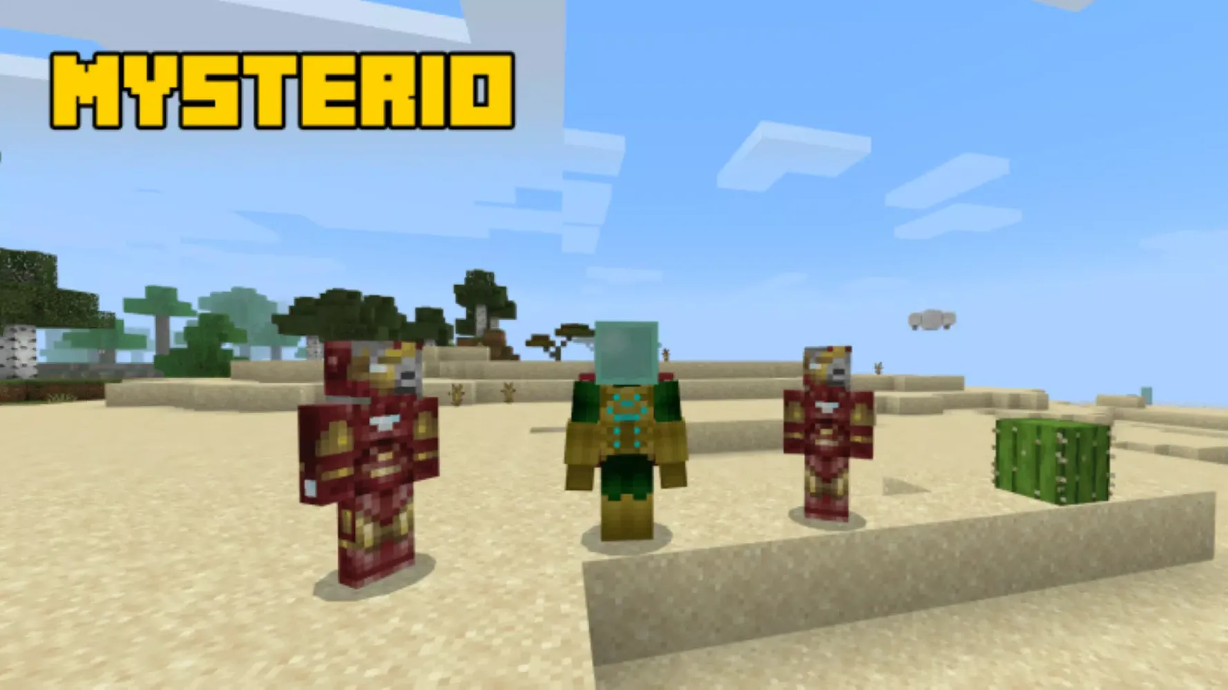Скриншоты MCPE Spidermod
