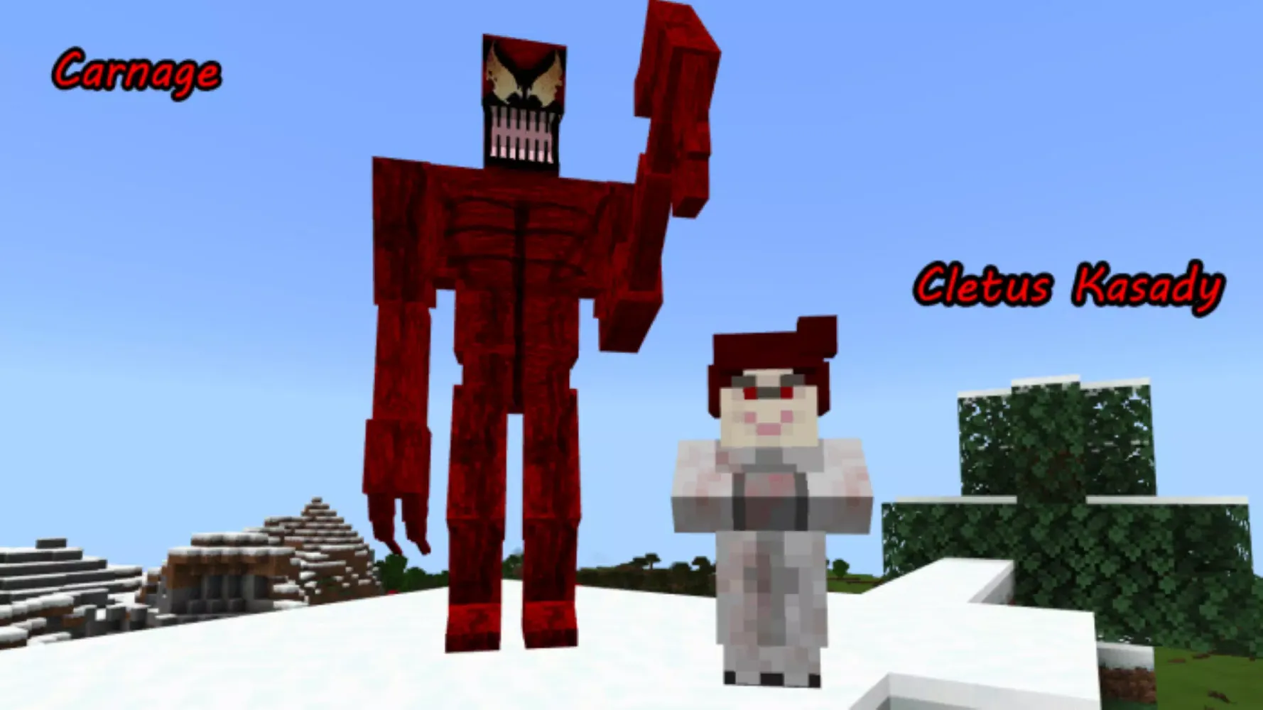 Скриншоты MCPE Spidermod
