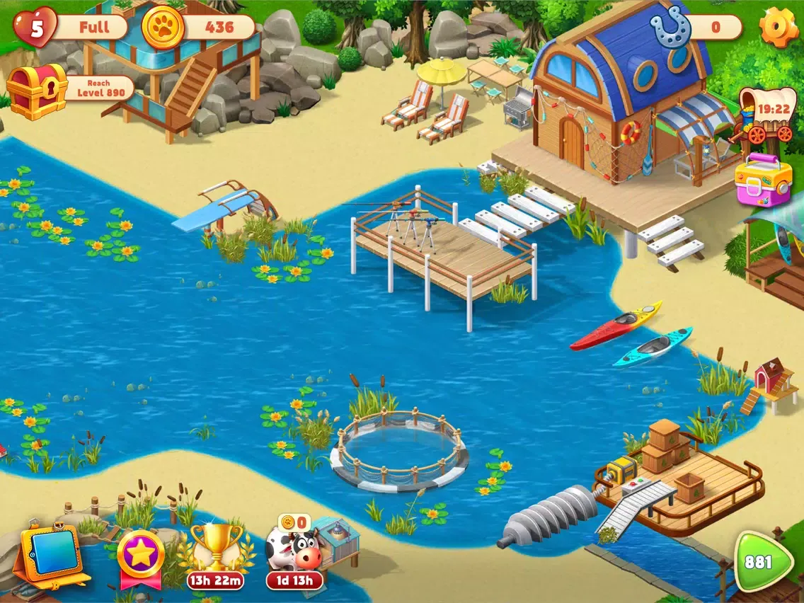 Screenshot di Rancho Blast: Family Story iPad 