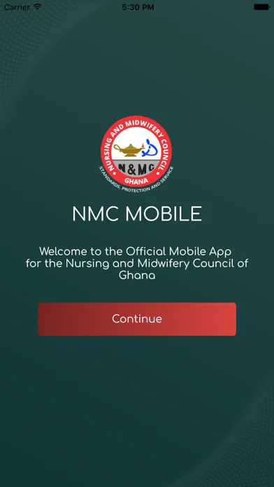 Screenshot di NMC Mobile (Ghana)
