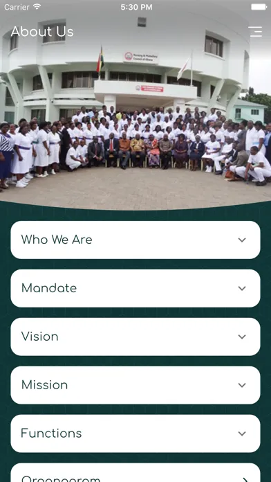 Screenshot di NMC Mobile (Ghana)