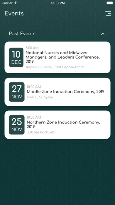 Screenshot di NMC Mobile (Ghana)