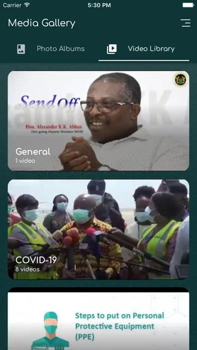 Screenshot di NMC Mobile (Ghana)