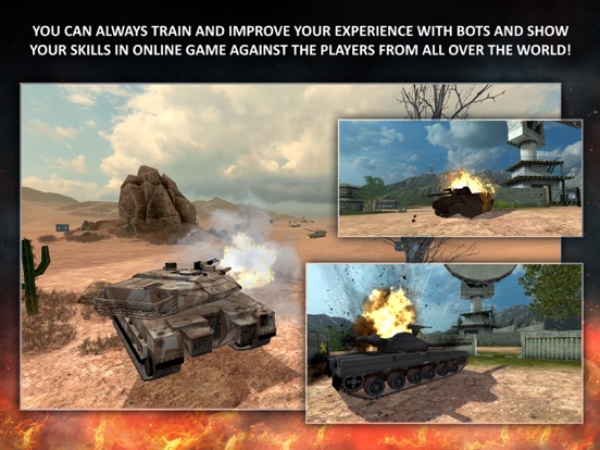 تصاویر Tanktastic - 3D Tanks Online iPad 