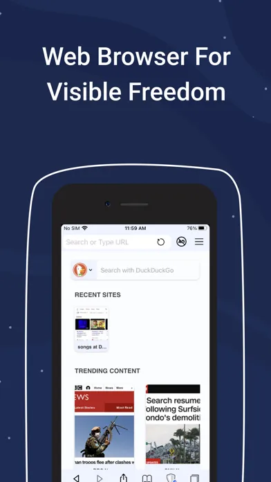 Скриншоты Private Browser: Web Browser