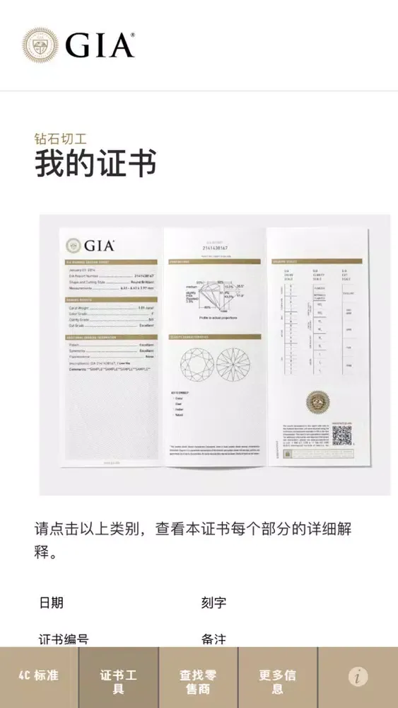 صور GIA 4C指南
