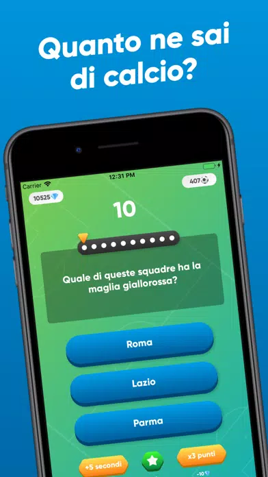 Ảnh chụp màn hình của Top Quiz Calcio