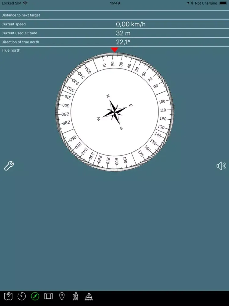 Tangkapan skrin OkMap Mobile Lite iPad 