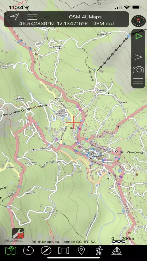 Tangkapan skrin OkMap Mobile Lite