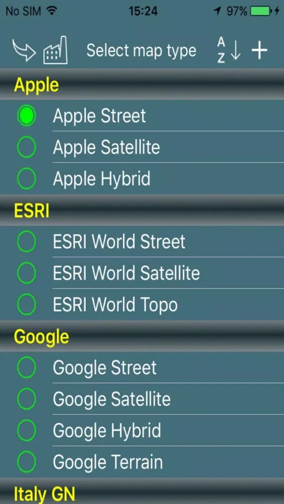 Tangkapan skrin OkMap Mobile Lite