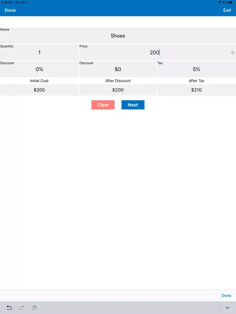تصاویر Expense Tracker: Shopping List iPad 