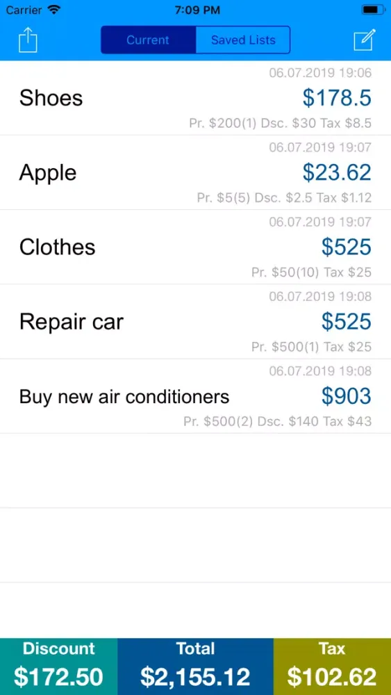 تصاویر Expense Tracker: Shopping List