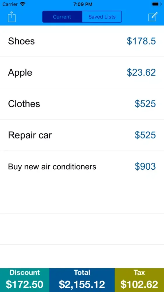 تصاویر Expense Tracker: Shopping List