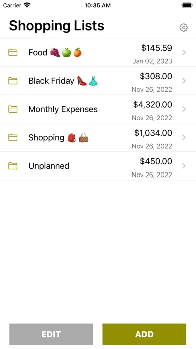 تصاویر Simple Shopping List - Expense