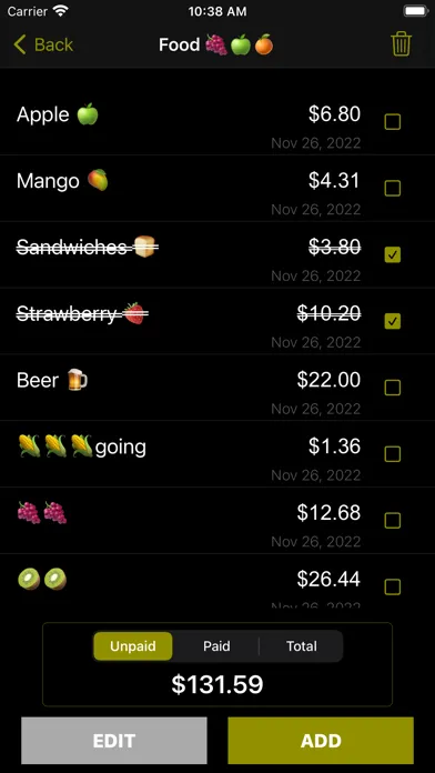تصاویر Simple Shopping List - Expense