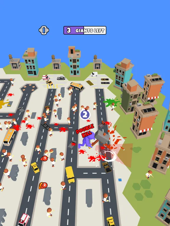 Captures d'écran de Giant Rush iPad 