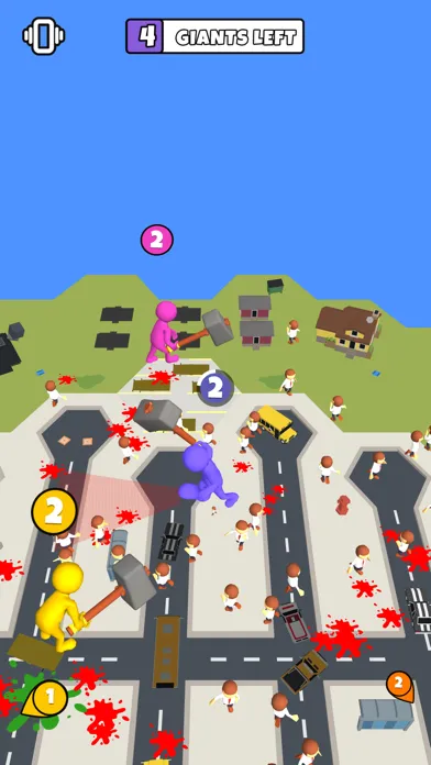 Captures d'écran de Giant Rush