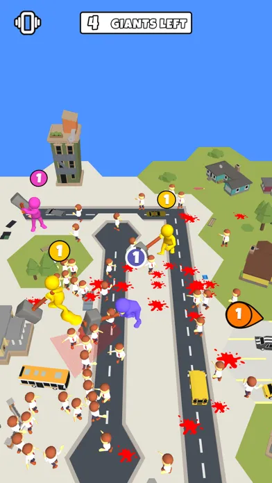 Captures d'écran de Giant Rush
