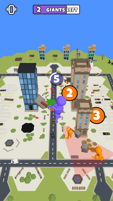 Captures d'écran de Giant Rush