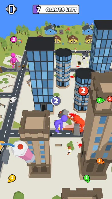 Captures d'écran de Giant Rush
