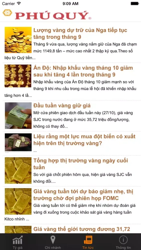 giavang24h سکرین شاٹس